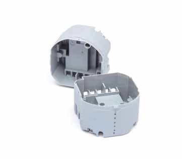 Housing parts for the electrical industry